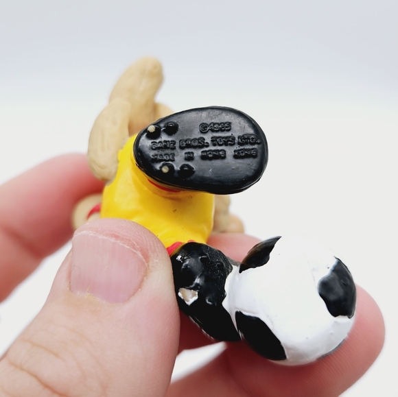 GANZ BROS | vintage 1985 80s Wrinkles sports soccer tennis figures figurines - Picture 5 of 10